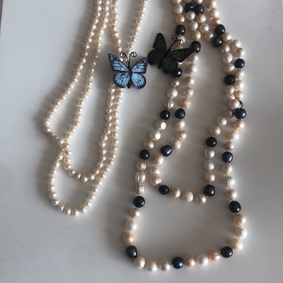 Set of two pearl necklaces - Picture 9 of 9